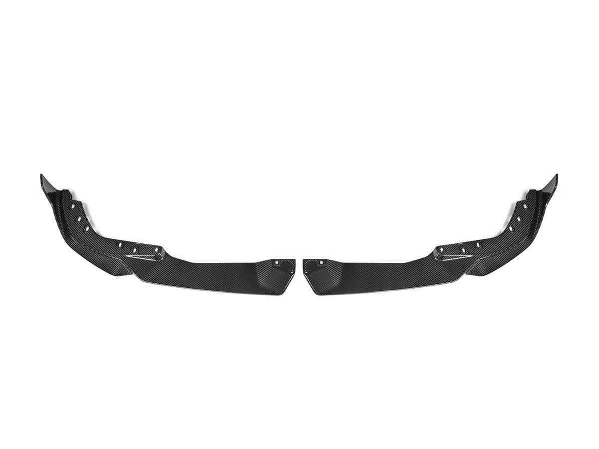 Kies-Motorsports AutoTecknic USA AutoTecknic Dry Carbon Performante Front Splitter Set - BMW G20 3-Series M-Sport LCI Main image