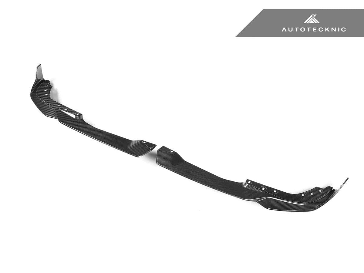 Kies-Motorsports AutoTecknic USA AutoTecknic Dry Carbon Performante Front Splitter Set - G20 3-Series M-Sport LCI