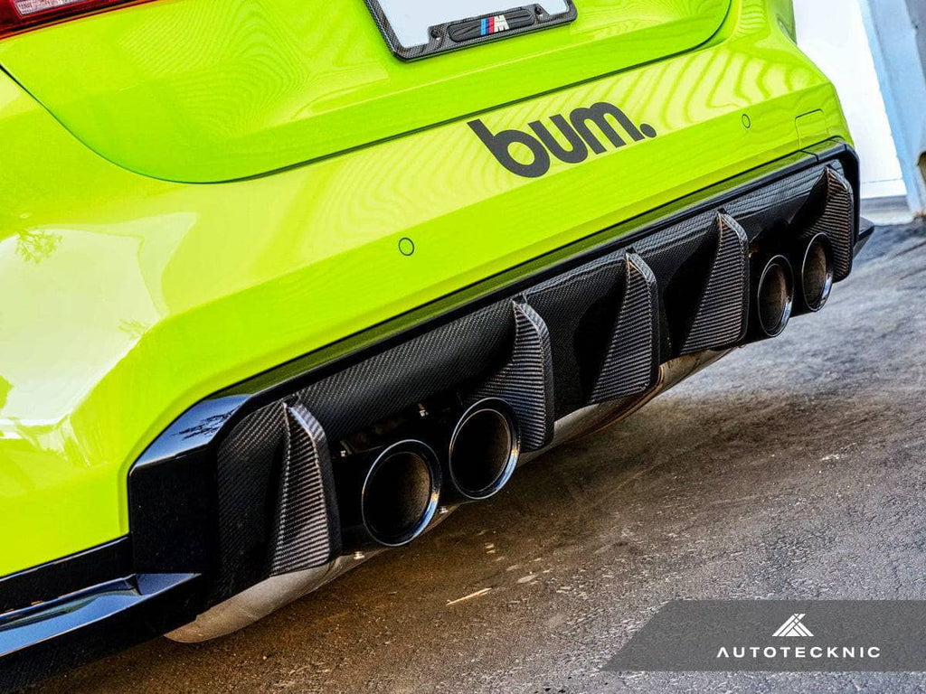 Kies-Motorsports AutoTecknic USA AutoTecknic Dry Carbon Performante Rear Diffuser - G80/ G81 M3 | G82/ G83 M4