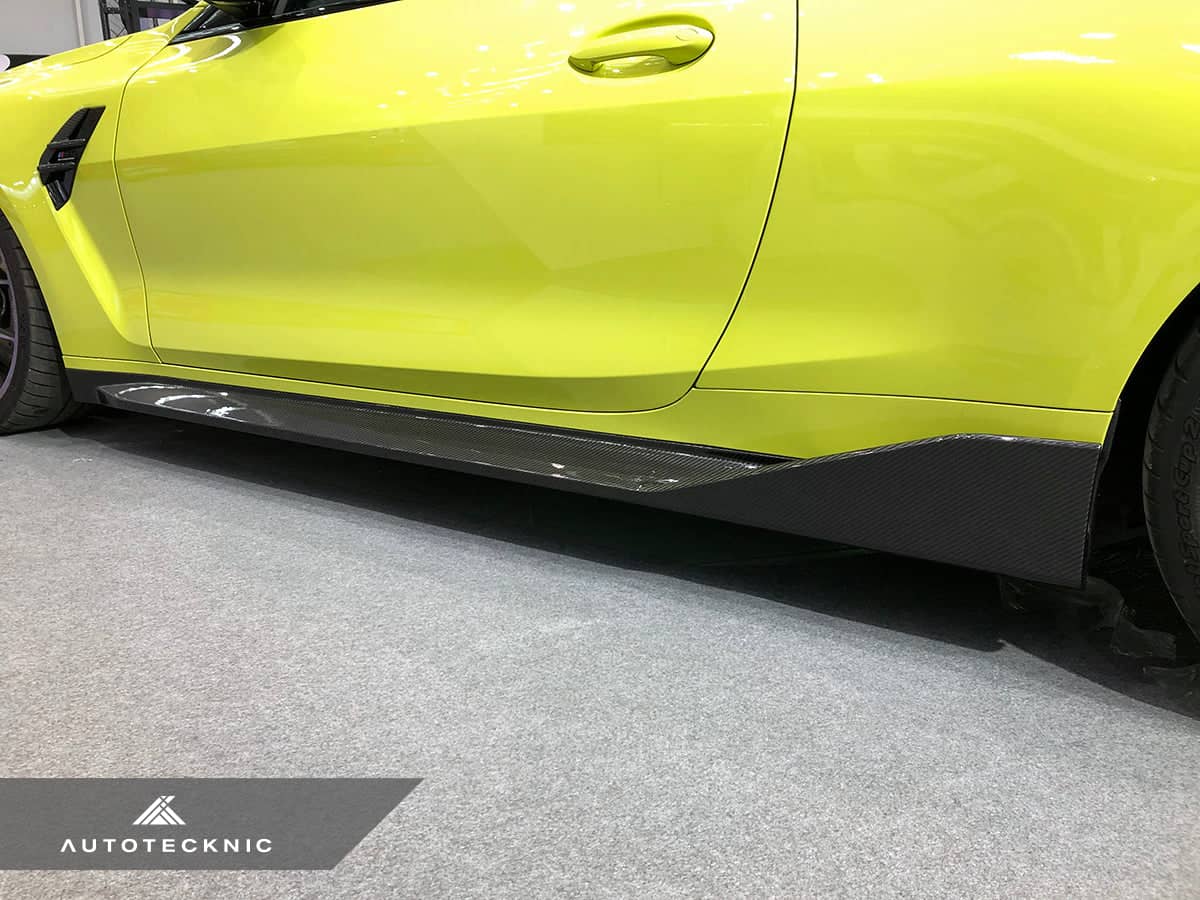 Kies-Motorsports AutoTecknic USA AutoTecknic Dry Carbon Performante Side Skirt - G82/ G83 M4