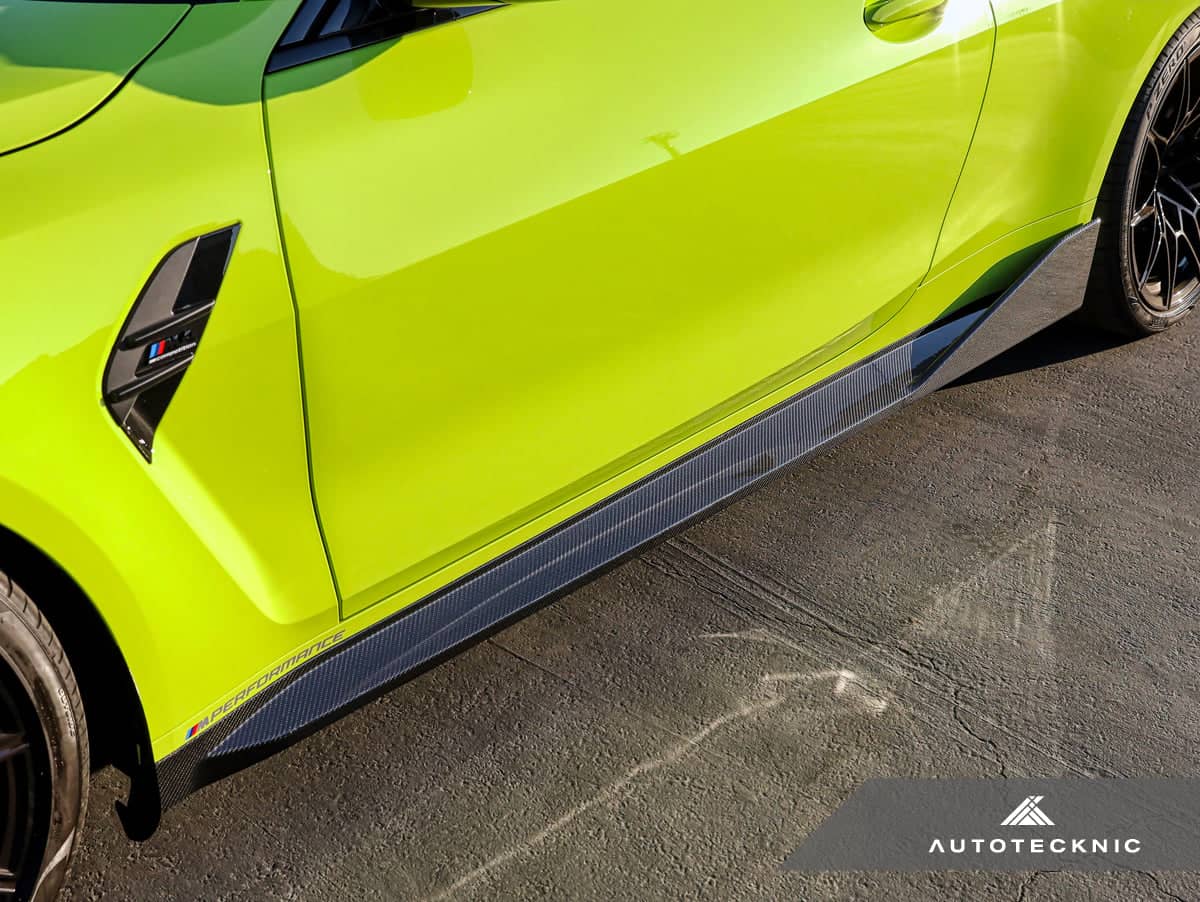 Kies-Motorsports AutoTecknic USA AutoTecknic Dry Carbon Performante Side Skirt - G82/ G83 M4