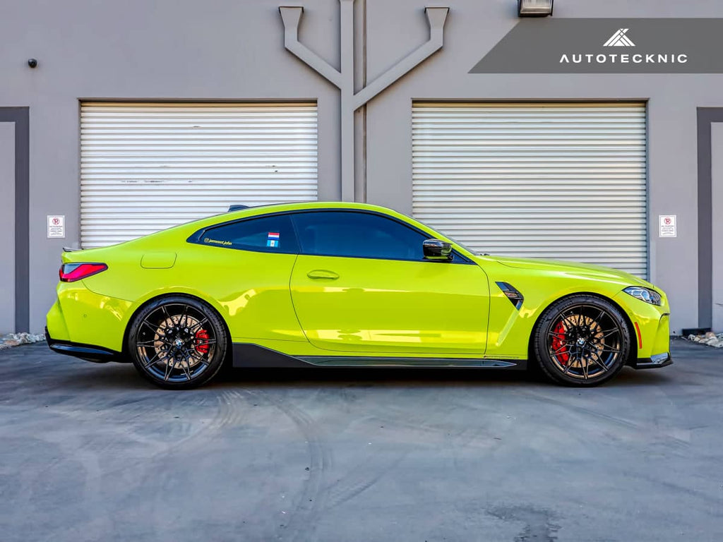 Kies-Motorsports AutoTecknic USA AutoTecknic Dry Carbon Performante Side Skirt - G82/ G83 M4