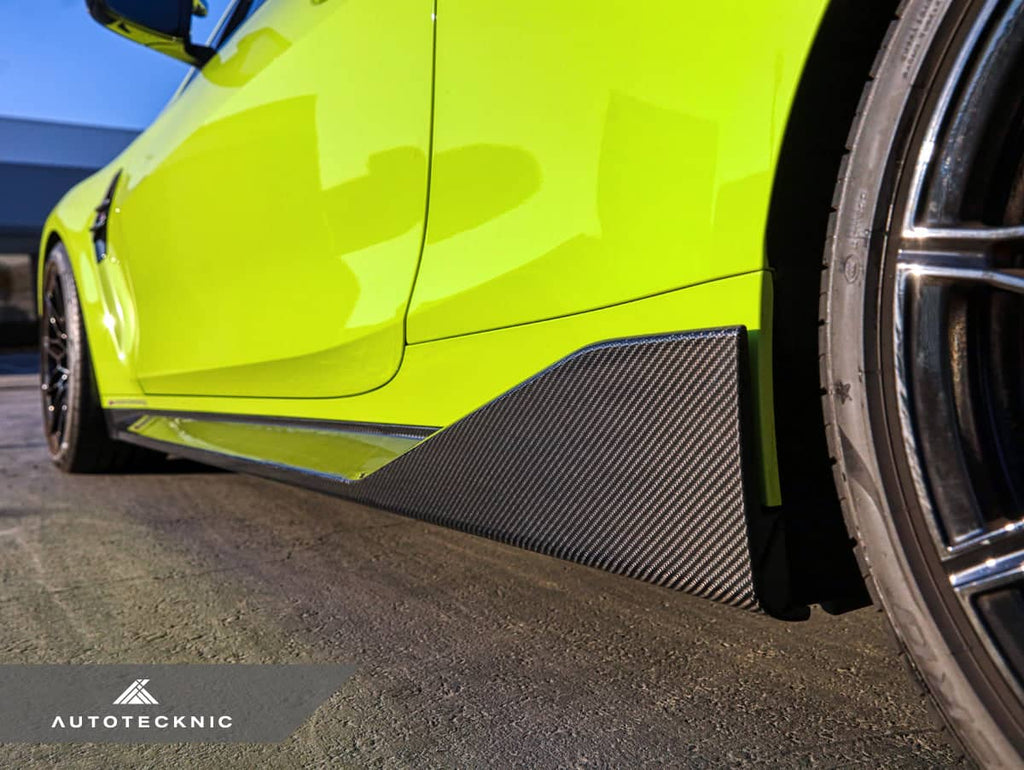 Kies-Motorsports AutoTecknic USA AutoTecknic Dry Carbon Performante Side Skirt - G82/ G83 M4