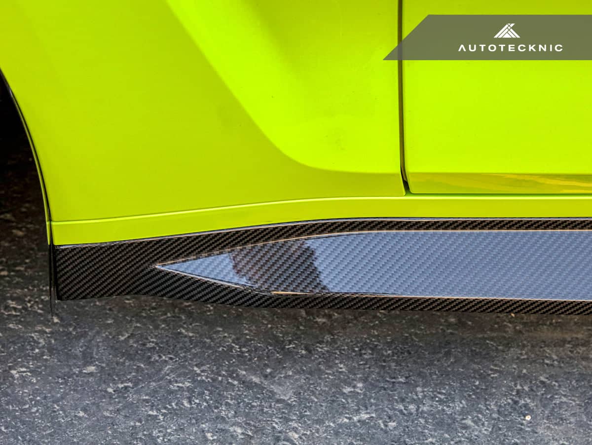 Kies-Motorsports AutoTecknic USA AutoTecknic Dry Carbon Performante Side Skirt - G82/ G83 M4