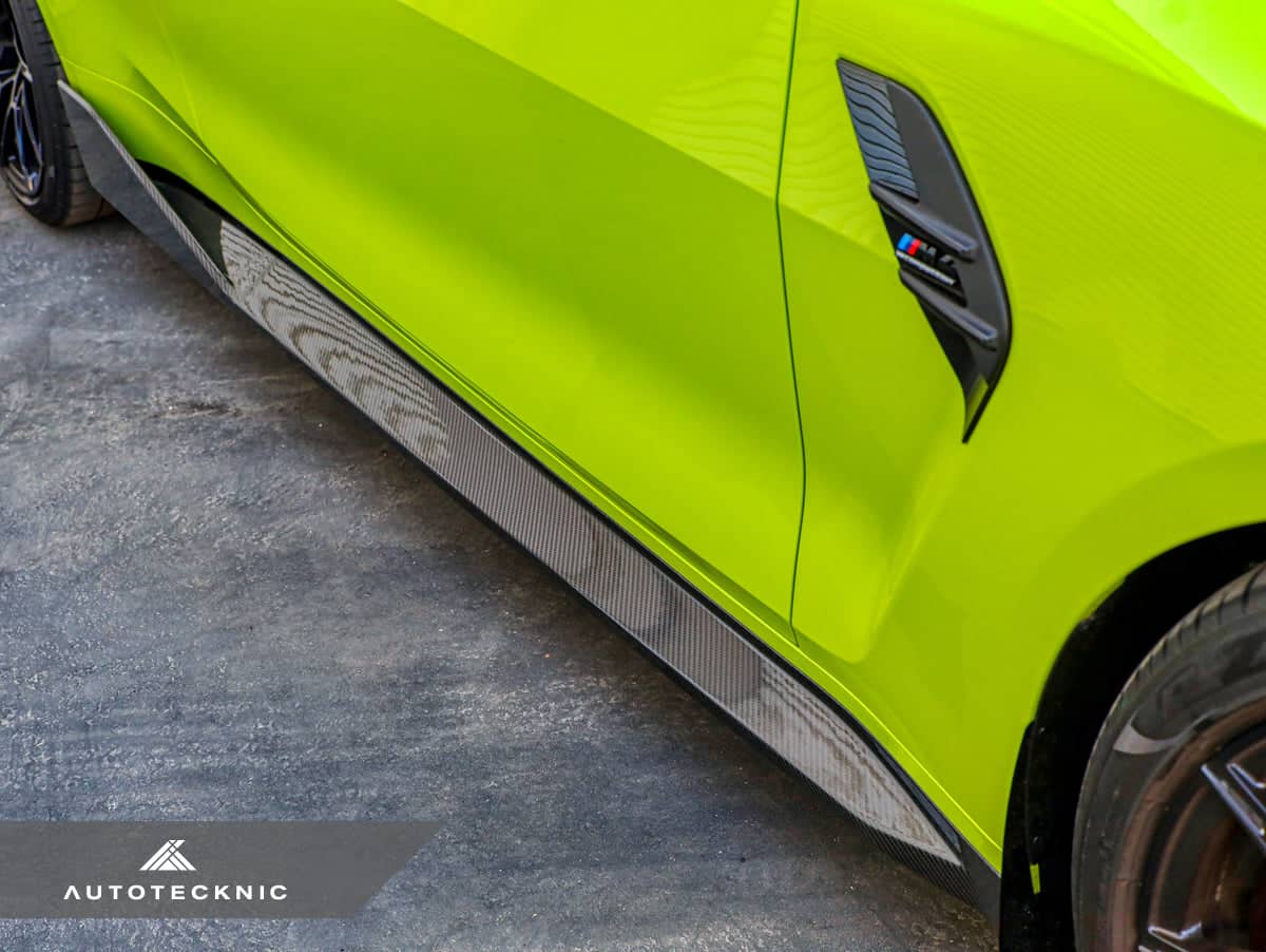 AutoTecknic Dry Carbon Performante Side Skirt - BMW G82/ G83 M4 Secondary image