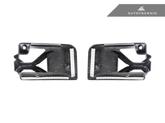 Kies-Motorsports AutoTecknic USA AutoTecknic Dry Carbon Podium Front Bumper Lower Vent Set - G87 M2 G87 M2