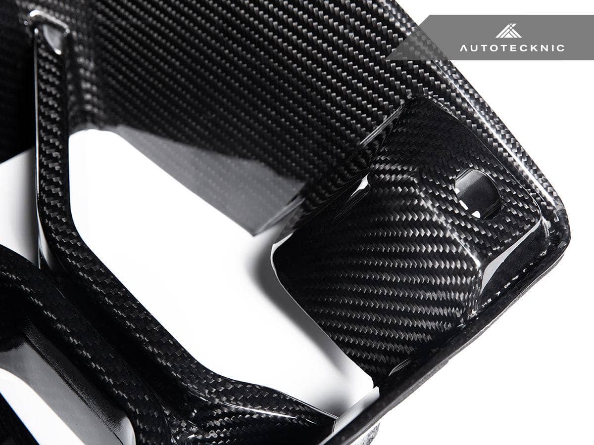 Kies-Motorsports AutoTecknic USA AutoTecknic Dry Carbon Podium Front Bumper Lower Vent Set - G87 M2 G87 M2