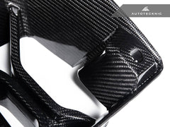 Kies-Motorsports AutoTecknic USA AutoTecknic Dry Carbon Podium Front Bumper Lower Vent Set - G87 M2 G87 M2