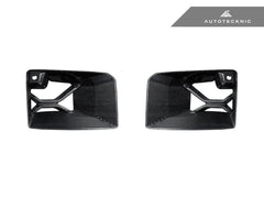 Kies-Motorsports AutoTecknic USA AutoTecknic Dry Carbon Podium Front Bumper Lower Vent Set - G87 M2 G87 M2
