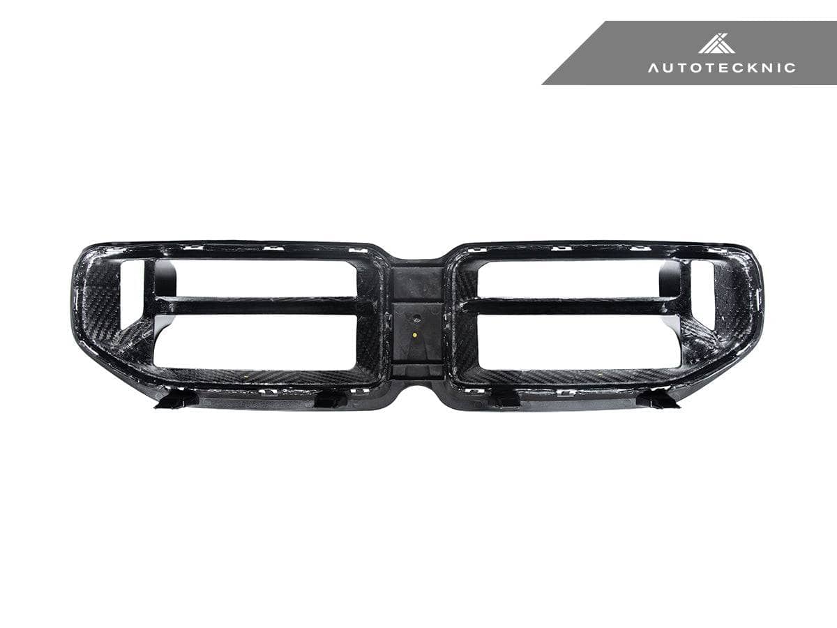 Kies-Motorsports AutoTecknic USA AutoTecknic Dry Carbon Podium Front Grille - G87 M2 Carbon Fiber - Gloss Finish