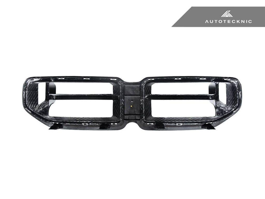Kies-Motorsports AutoTecknic USA AutoTecknic Dry Carbon Podium Front Grille - G87 M2 Carbon Fiber - Gloss Finish