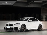 Kies-Motorsports AutoTecknic USA AutoTecknic Dry Carbon Podium Front Grille - G87 M2 Carbon Fiber - Gloss Finish