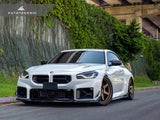 Kies-Motorsports AutoTecknic USA AutoTecknic Dry Carbon Podium Front Grille - G87 M2 Carbon Fiber - Gloss Finish