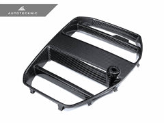 Kies-Motorsports AutoTecknic USA AutoTecknic Dry Carbon Podium V1 Front Grille Set - G80 M3 | G82/ G83 M4