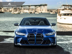 Kies-Motorsports AutoTecknic USA AutoTecknic Dry Carbon Podium V1 Front Grille Set - G80 M3 | G82/ G83 M4