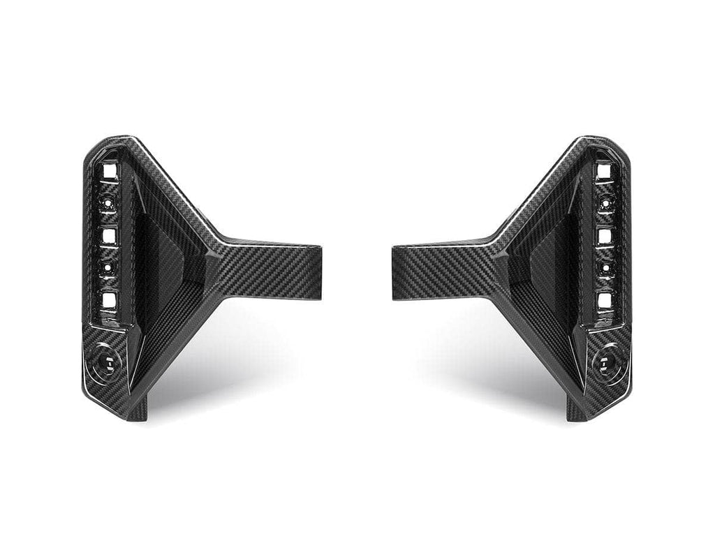 Kies-Motorsports AutoTecknic USA AutoTecknic Dry Carbon Rear Bumper Reflector Trim Set - BMW G87 M2