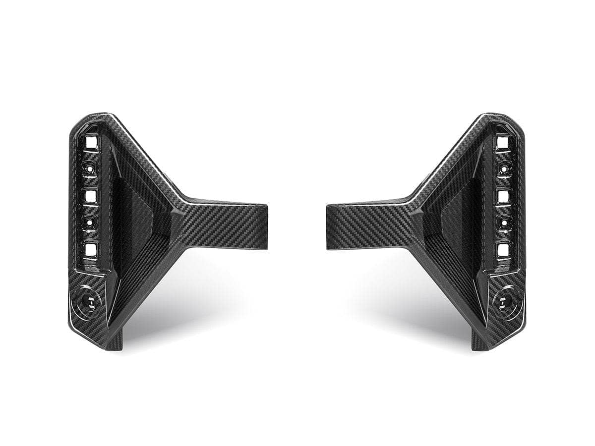 Kies-Motorsports AutoTecknic USA AutoTecknic Dry Carbon Rear Bumper Reflector Trim Set - BMW G87 M2