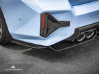 Kies-Motorsports AutoTecknic USA AutoTecknic Dry Carbon Rear Bumper Reflector Trim Set - G87 M2