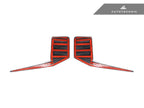 Kies-Motorsports AutoTecknic USA AutoTecknic Dry Carbon Rear Bumper Trim Set - G87 M2 G87 M2
