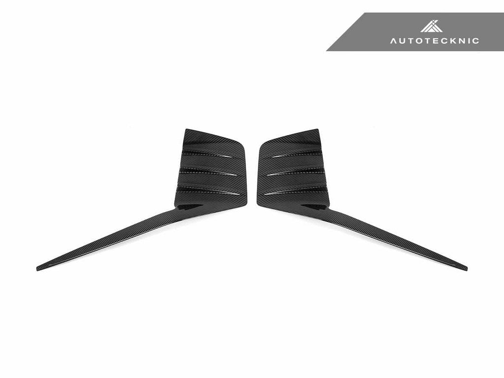 Kies-Motorsports AutoTecknic USA AutoTecknic Dry Carbon Rear Bumper Trim Set - G87 M2 G87 M2