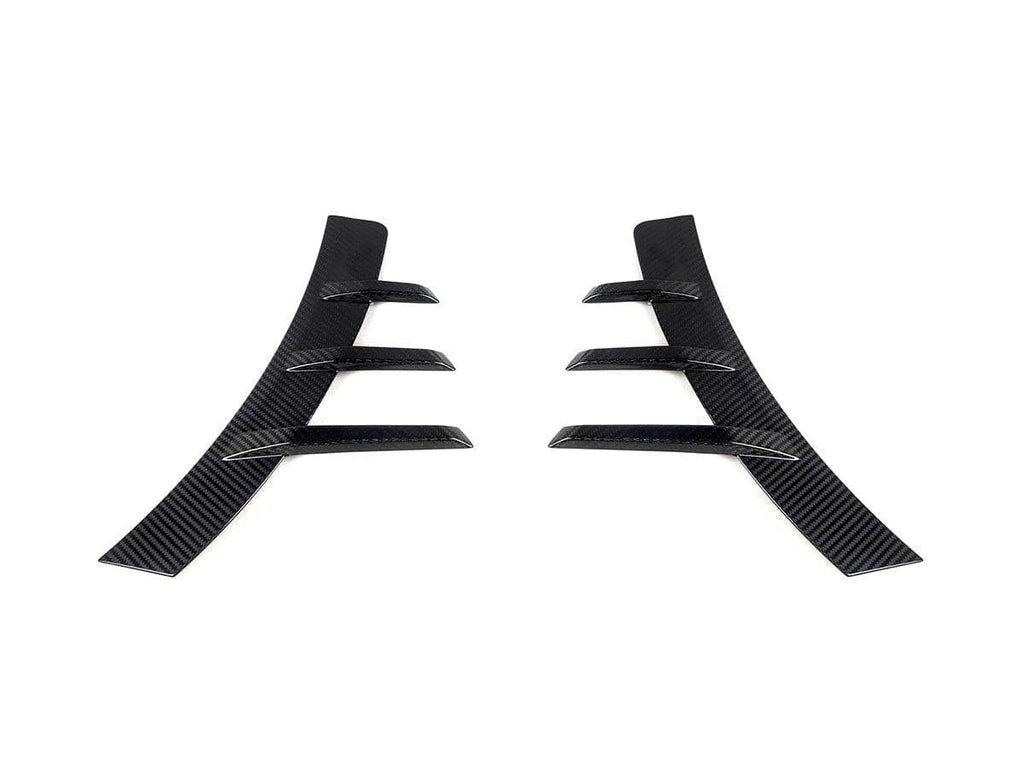 Kies-Motorsports AutoTecknic USA AutoTecknic Dry Carbon Rear Fender Arch Trim Set - BMW G87 M2