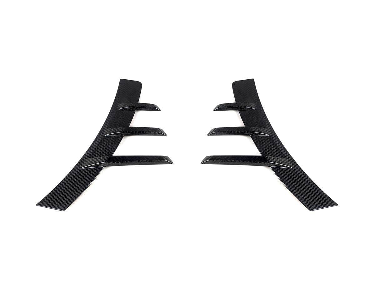 Kies-Motorsports AutoTecknic USA AutoTecknic Dry Carbon Rear Fender Arch Trim Set - BMW G87 M2