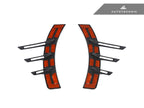 Kies-Motorsports AutoTecknic USA AutoTecknic Dry Carbon Rear Fender Arch Trim Set - G87 M2