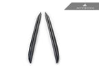 Kies-Motorsports AutoTecknic USA AutoTecknic Dry Carbon Rear Fin Set - F96 X6M | G06 X6