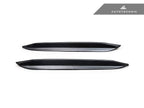 Kies-Motorsports AutoTecknic USA AutoTecknic Dry Carbon Rear Fin Set - F96 X6M | G06 X6