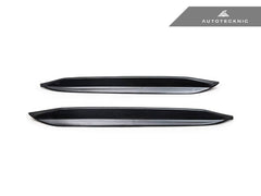 Kies-Motorsports AutoTecknic USA AutoTecknic Dry Carbon Rear Fin Set - F96 X6M | G06 X6