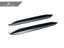 Kies-Motorsports AutoTecknic USA AutoTecknic Dry Carbon Rear Fin Set - F96 X6M | G06 X6