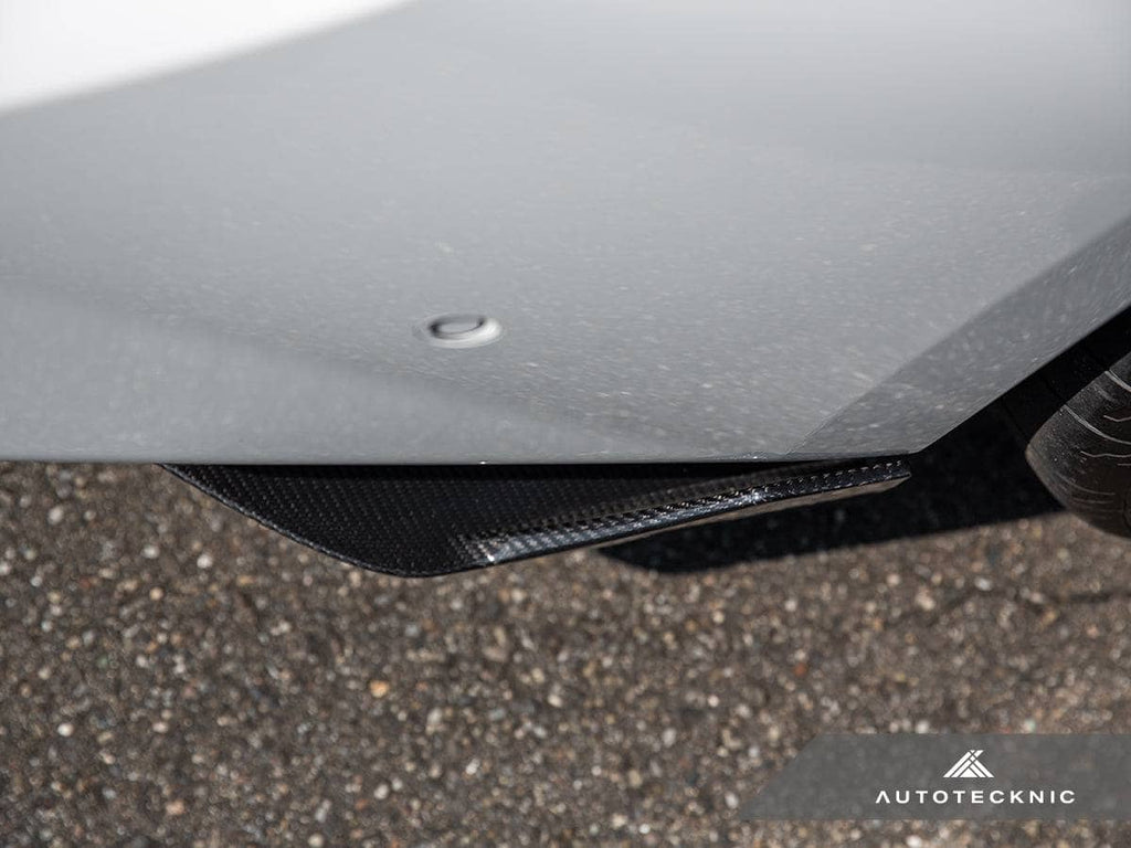 Kies-Motorsports AutoTecknic USA AutoTecknic Dry Carbon Rear Splitter Set - G87 M2 G87 M2