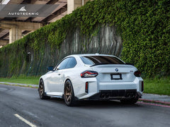 Kies-Motorsports AutoTecknic USA AutoTecknic Dry Carbon Rear Splitter Set - G87 M2 G87 M2