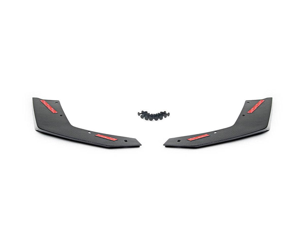 Kies-Motorsports AutoTecknic USA AutoTecknic Dry Carbon Rear Splitter Winglet Set - BMW G80/ G81 M3 | G82/ G83 M4