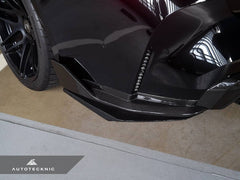 Kies-Motorsports AutoTecknic USA AutoTecknic Dry Carbon Rear Splitter Winglet Set - G80/ G81 M3 | G82/ G83 M4