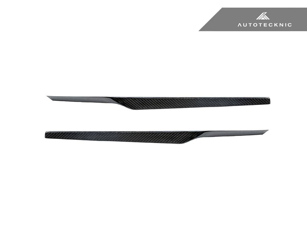 Kies-Motorsports AutoTecknic USA AutoTecknic Dry Carbon Rear Splitter Winglet Set - G80/ G81 M3 | G82/ G83 M4