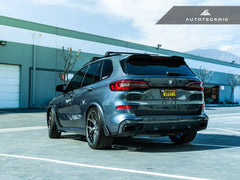 Kies-Motorsports AutoTecknic USA AutoTecknic Dry Carbon Rear Winglet Splitters - G05 X5 M-Sport