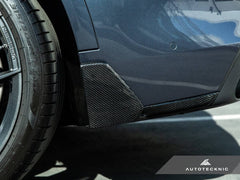 Kies-Motorsports AutoTecknic USA AutoTecknic Dry Carbon Rear Winglet Splitters - G05 X5 M-Sport