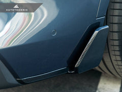 Kies-Motorsports AutoTecknic USA AutoTecknic Dry Carbon Rear Winglet Splitters - G05 X5 M-Sport