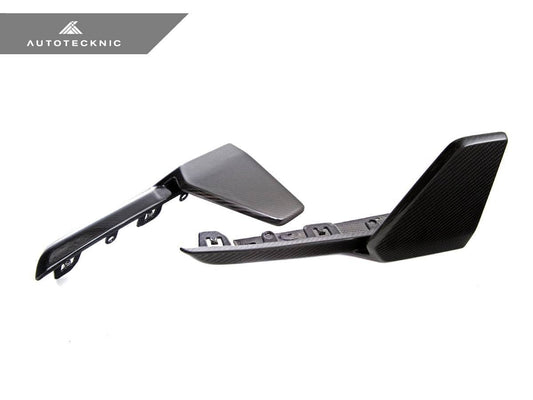 Kies-Motorsports AutoTecknic USA AutoTecknic Dry Carbon Rear Winglet Splitters - G05 X5 M-Sport