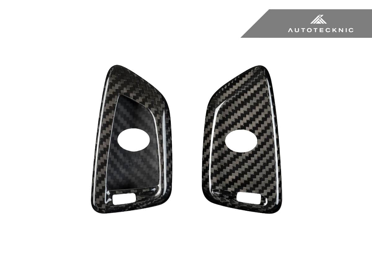 Kies-Motorsports AutoTecknic USA AutoTecknic Dry Carbon Remote Key Case - A90/ A91 Supra 2020-Up A90/ A91 Supra 2020-Up / Black Carbon