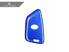 Kies-Motorsports AutoTecknic USA AutoTecknic Dry Carbon Remote Key Case - A90/ A91 Supra 2020-Up A90/ A91 Supra 2020-Up / Blue Carbon
