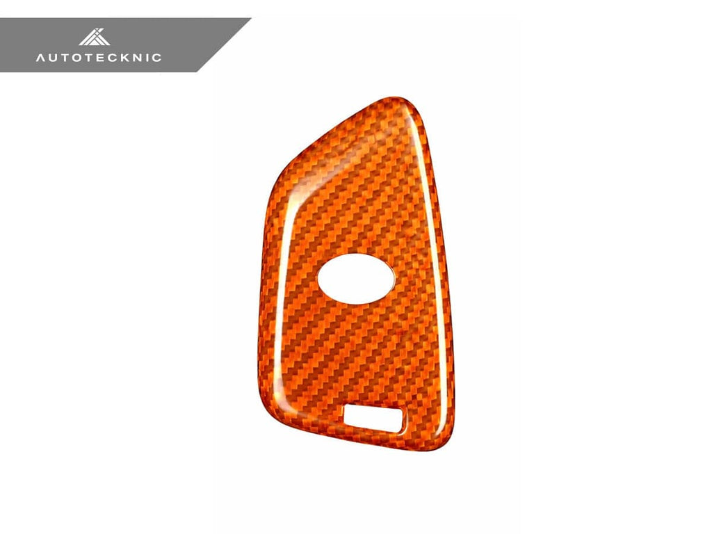 Kies-Motorsports AutoTecknic USA AutoTecknic Dry Carbon Remote Key Case - A90/ A91 Supra 2020-Up A90/ A91 Supra 2020-Up / Orange Carbon