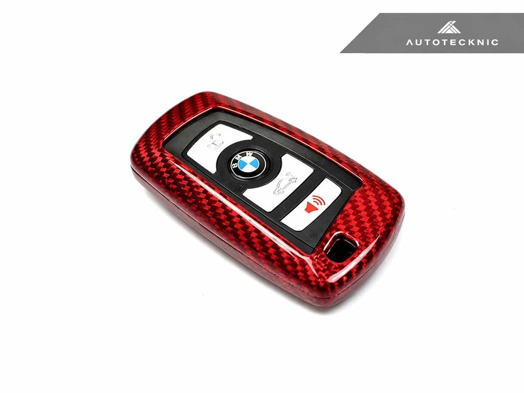 Kies-Motorsports AutoTecknic USA AutoTecknic Dry Carbon Remote Key Case - BMW F22/ F23 2-Series F22/ F23 2-Series / Red Carbon