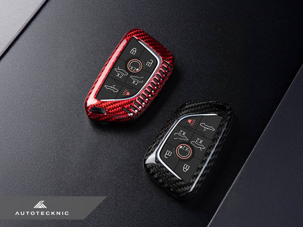 Kies-Motorsports AutoTecknic USA AutoTecknic Dry Carbon Remote Key Case - C8 Corvette