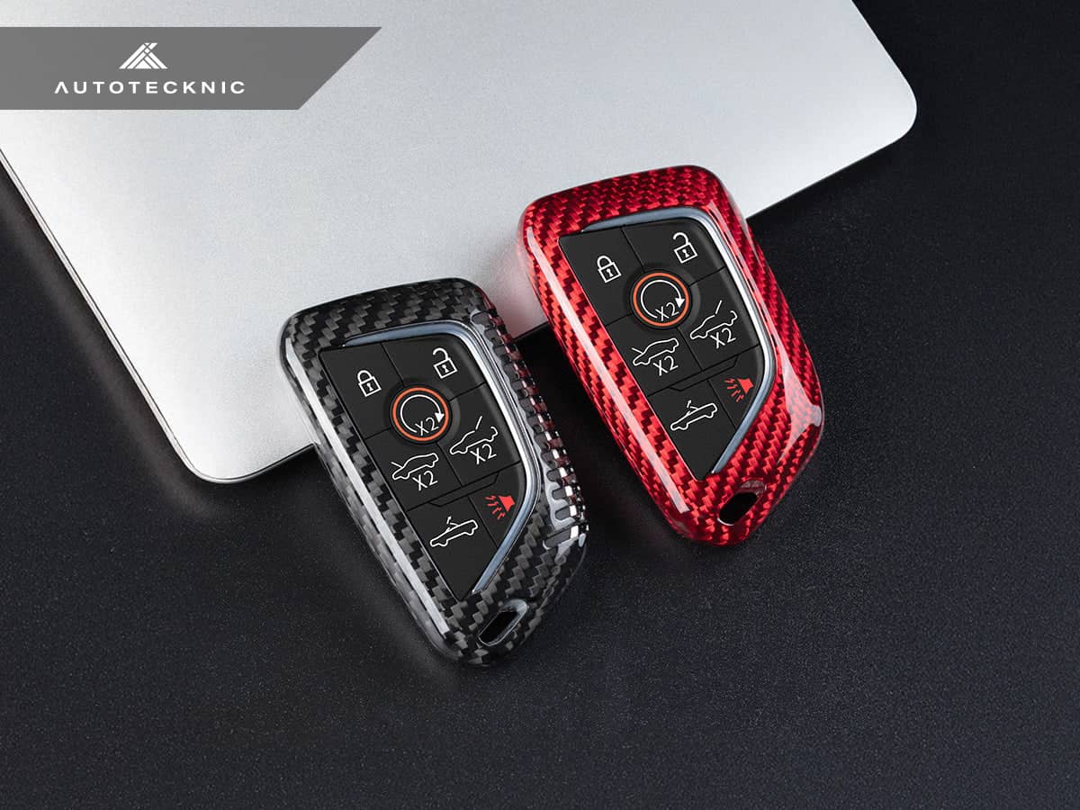 Kies-Motorsports AutoTecknic USA AutoTecknic Dry Carbon Remote Key Case - C8 Corvette