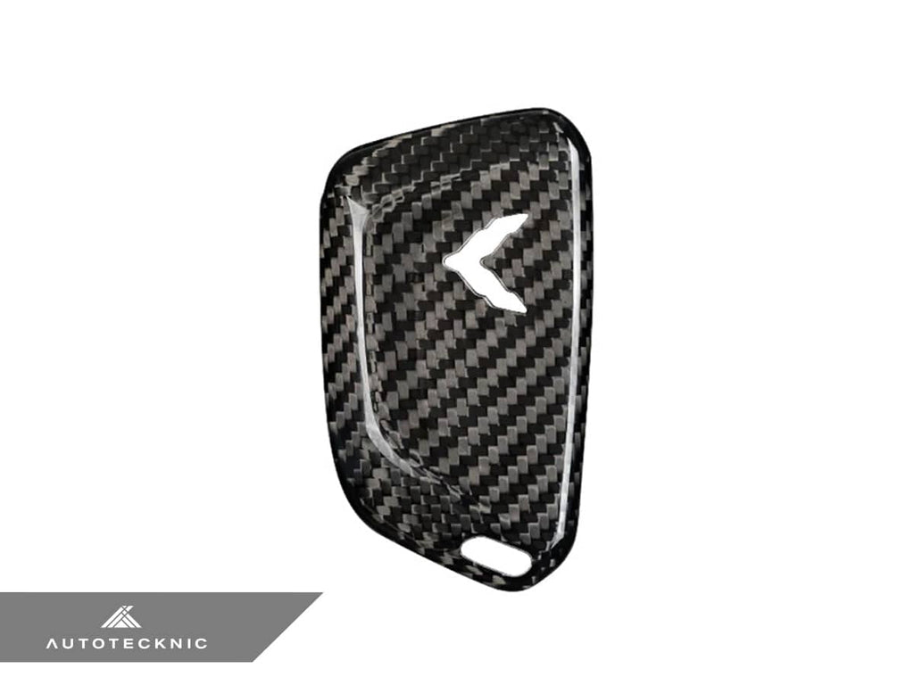 Kies-Motorsports AutoTecknic USA AutoTecknic Dry Carbon Remote Key Case - C8 Corvette Black Carbon