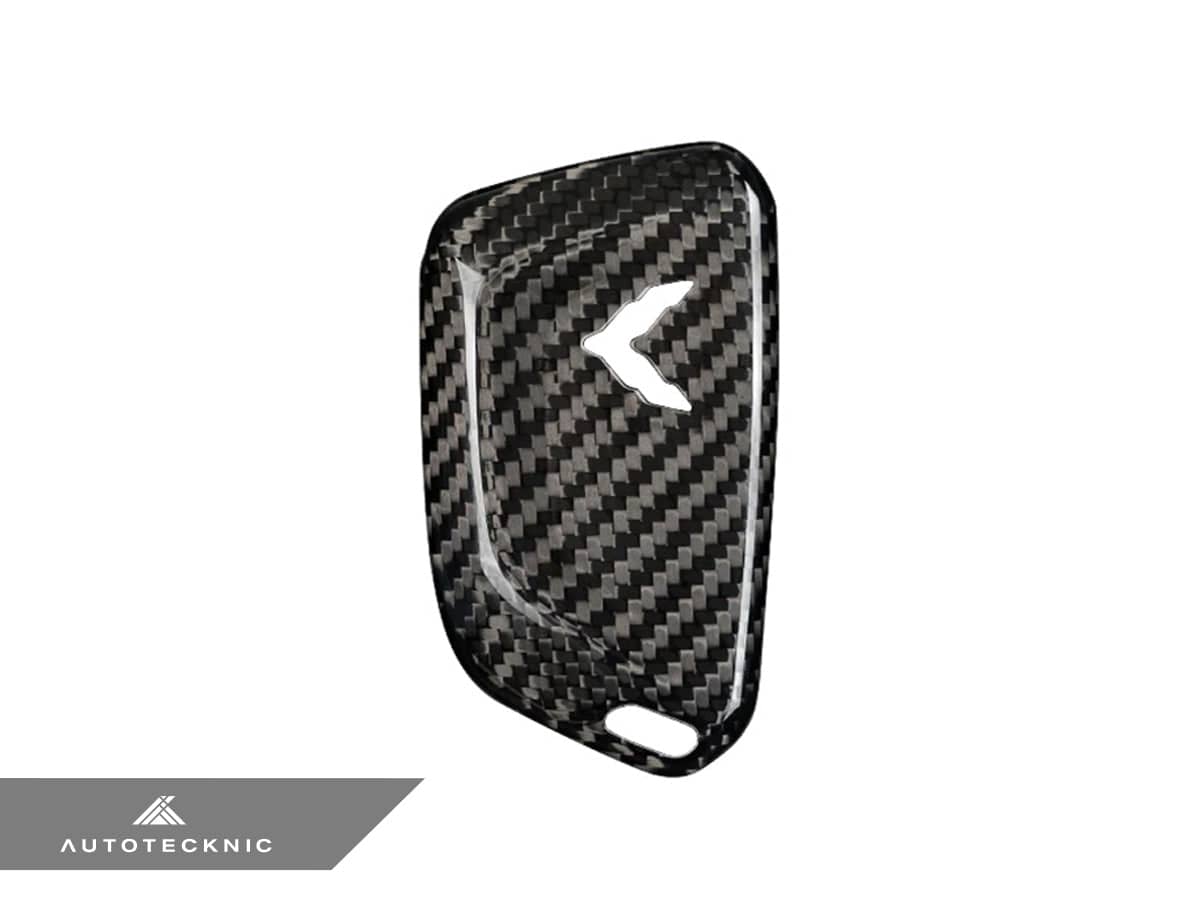 Kies-Motorsports AutoTecknic USA AutoTecknic Dry Carbon Remote Key Case - C8 Corvette Black Carbon