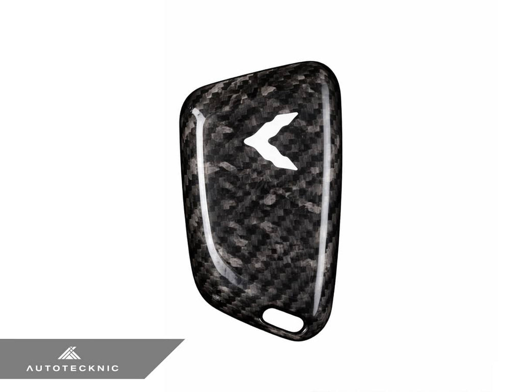 Kies-Motorsports AutoTecknic USA AutoTecknic Dry Carbon Remote Key Case - C8 Corvette Forged Carbon