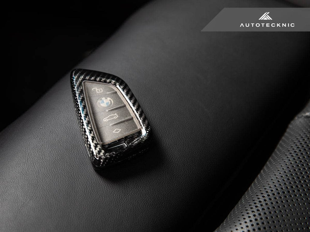 Kies-Motorsports AutoTecknic USA AutoTecknic Dry Carbon Remote Key Case - G42 2-Series Coupe Black Carbon / Non-Vented Design